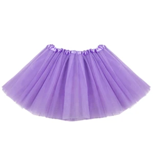 Womens Short Tulle Petticoat Ballet Bubble Tutu Skirt