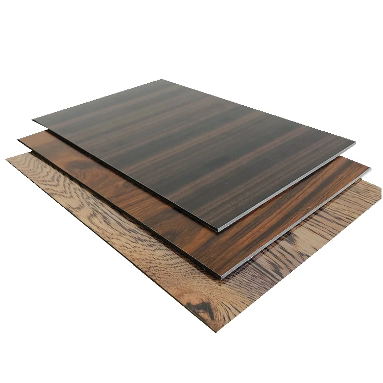 Wood Finish Aluminium Composite Panel For Exterior Wall /Acp With Pvdf Pe Coating