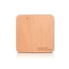Wooden mobile power supply 2 pcs 18650 lithium battery  wooden square charging power supply 5200mAh wooden charging power banks