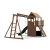 Import Wooden Playhouse Climbing Frame Children Outdoor from China