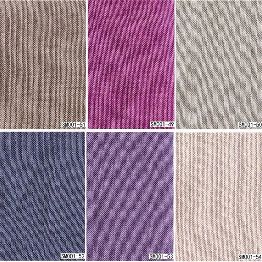 Woven plain dyed rayon fabric/100% viscose fabric