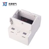 XJ-14 OEM ODM 4P Single Phase Electric Energy Meter Housing Shell Anti Flaming ABS Material For Electricity Energy Enclosure