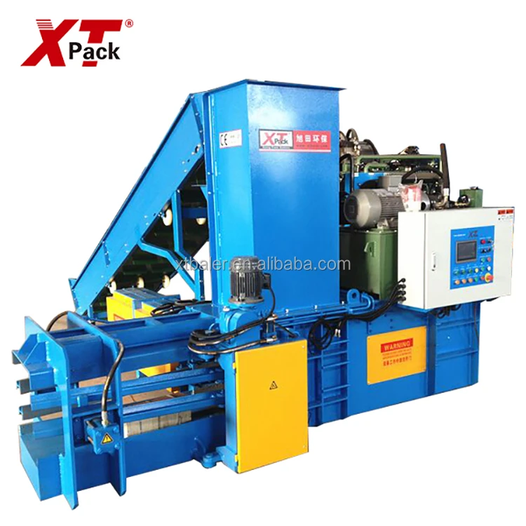XTpack-CE Certificate Approved High Quality Automatic Hydraulic Waste Paper Baling Machine