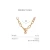 Import Yhpup  Imitation Pearls Pendant Necklace Chain 14K Gold Plated Collar Necklace Jewelry from China