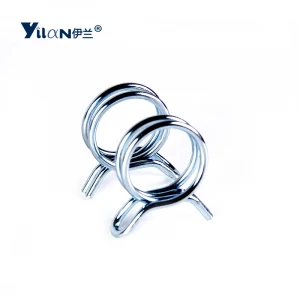 yilan galvanized double steel wire clamp strong water pipe clamp