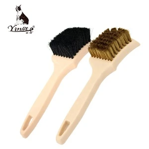 Yingte  hard plastic hair brush auto car care products car wash wheel copper wire brush