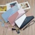 Import YM Korean version 2021 new design women pu leather wallet wholesale fashion cross fringe zipper purse leather wallet from China