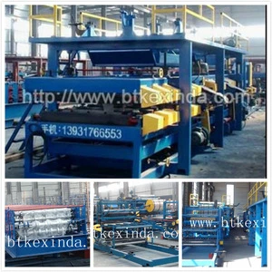 Z-lock EPS and Rock Wool Uzbekistan Insulation building material making machinery