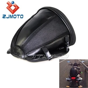 ZJMOTO Universal Motorcycle Accessories Package Saddle Bag Motorcycle Rear Back Seat Tail Bags Fit To All Bike