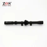 ZOS  Extra Light Optical scope 3-7x20 Air Riflescope Gun Hunting with 22 Rimfire Air Rifle Scope Rings cheap