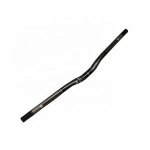ZOYOSPORTS Diameter 25.4mm 3K 580-680mm Black Matt MTB Bike Full Carbon Fiber Riser Bicycle Handlebar