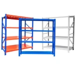Light Duty Storage Rack – Customizable Cold Rolled Steel Shelf with 100kg Load per Layer