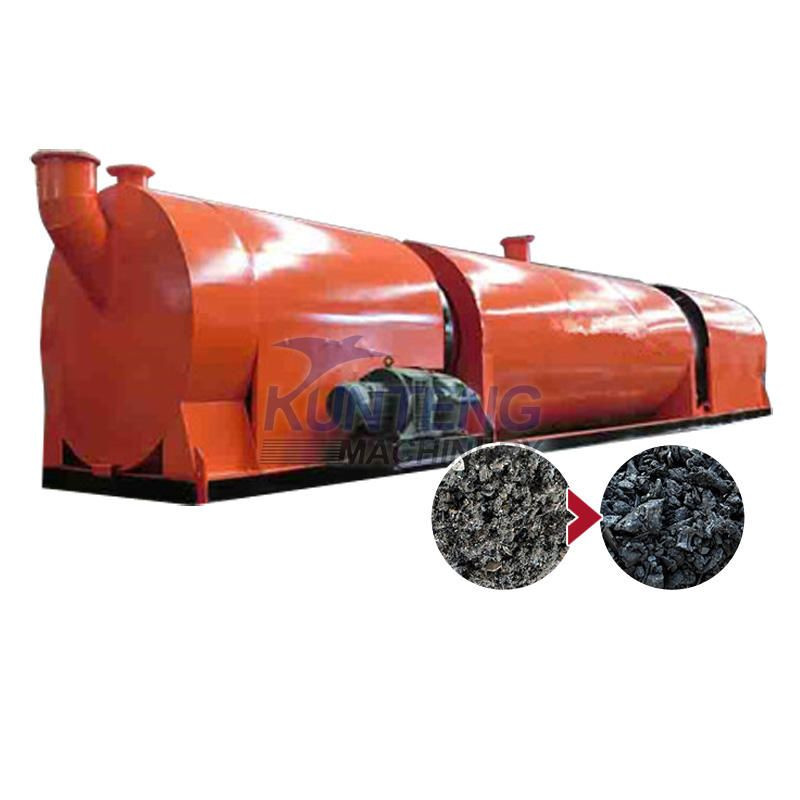 Buy Dry Distillation Wood Carbonizing Furnace Continuous Wood Charcoal ...
