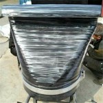 Clamp type duckbill valve