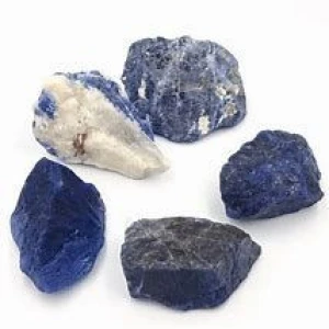 Natural crystal gemstone Sodalite Rough Stones