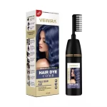 High Quality Hair Coloring Dye With Magic Comb Color Hair Shampoo Factory Best Price Permanent Fast Color Comb