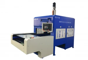 Non-cross linked PE Foam welding/bonding Machine:automatic, single side