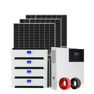 High efficiency off grid 3kw 5kw solar system 5000w solar energy system home power kit 5kw 2kw 5kva solar system