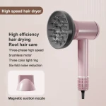 High Speed Hair Dryer with Magnetic Nozzle For Professional Use Salon