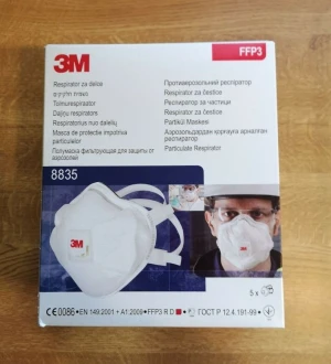 FFP2 Activated Carbon Mining Dust PPE Safety Mask EN149 Respirator