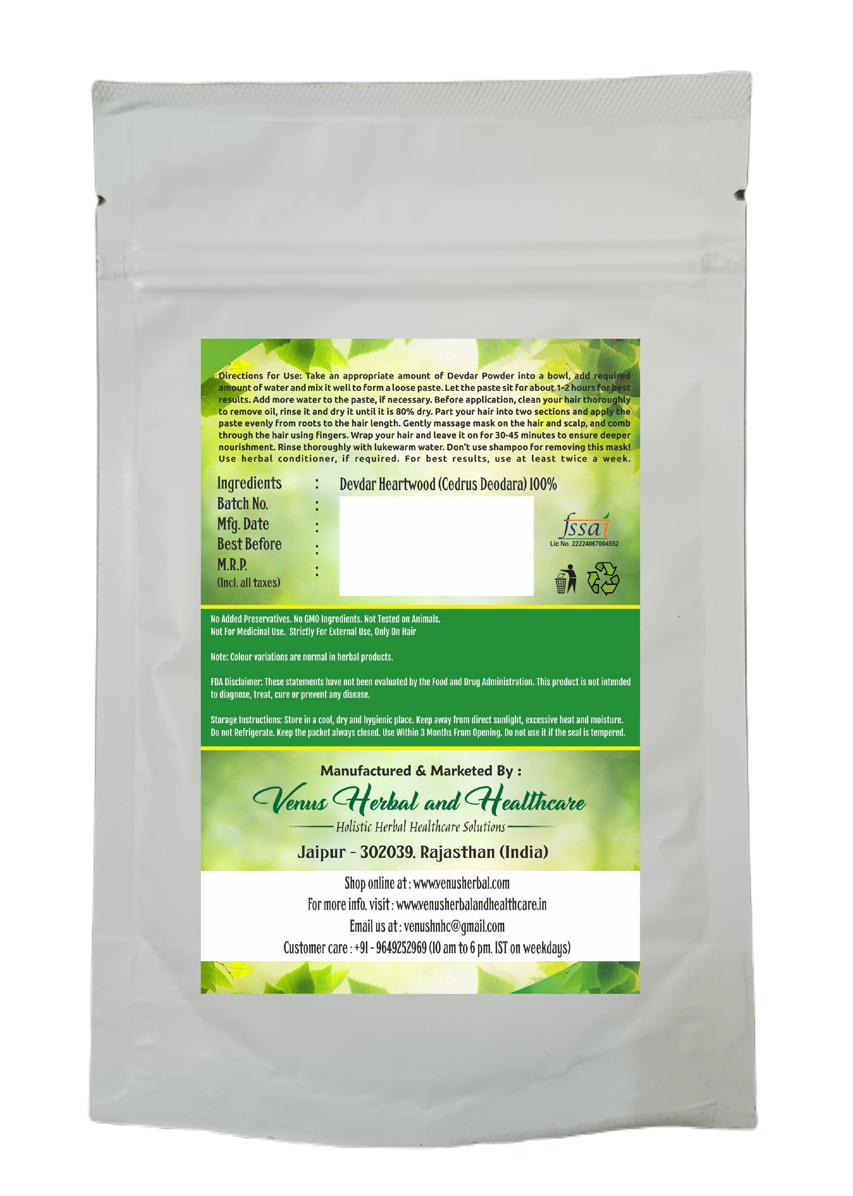 Buy Devdar Powder from VENUS HERBAL AND HEALTHCARE, India | Tradewheel.com