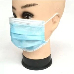 Disposable Protective 3ply Face Mask Respirator Non Woven Fabrics 3ply Face Mask