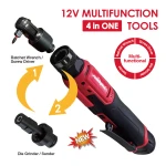 12V Cordless Multifunction Tools with Interchangeable Heads