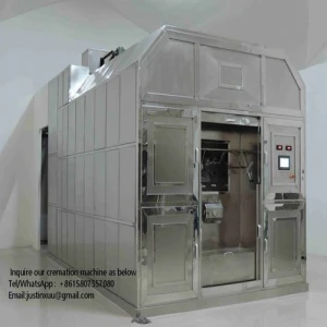 cremator machine for human