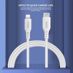 USB Cables Type C & Lightning 18W Power Charger For apple iphone/tablets
