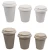 Import Disposable biodegradable paper double-layer cup/hot drink coffee cup/customized Eco- friendly  Christmas custom cup from China