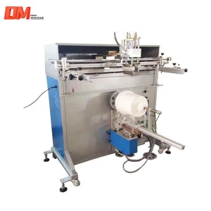 DM-1100 Single Color Semi Automatic Multipurpose Bottle Printing Machine Silk Screen For Trash And Water Bucket