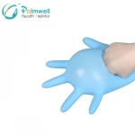 Nitrile gloves powder free waterproof medical golves latex free