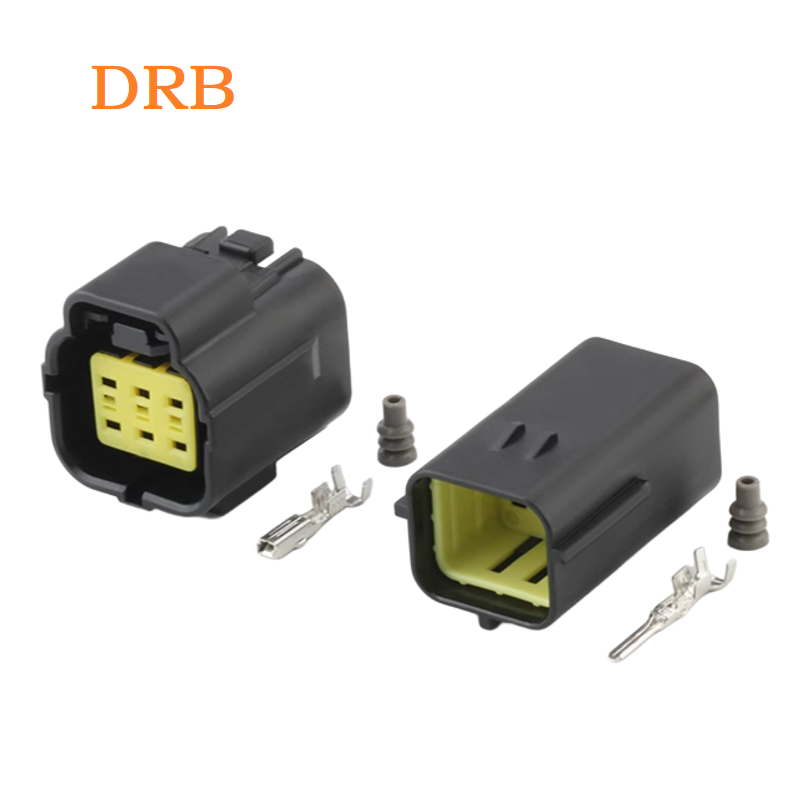 Buy Connector 174264-2 Waterproof Black Housing 174262-2 Drb Connector ...