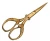 Import FULL GOLD PLATED FANCY SCISSORS from Pakistan