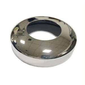 Balustrade Handrail Tube Post End Cap Glass Balcony Stainless Steel Pipe Decorative Cover Base Plate
