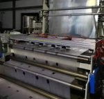 Mulching film punching machine film perforating machine