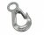 Import US Type stainless steel Cargo hook,Rigid Eye spring snap hook,lifting hook, from China