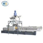 plastic recycling twin screw extruder
