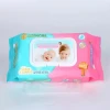 60 PCS Disposable Baby Non-Woven Wet Tissue Newborns Cleansing Body Wipes Skin Care Wiping