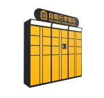 Credit Card Cash Payment Smart Solar-Powered Metro Airport Baggage Locker Beach Resort Self-Serve Smart luggage Locker