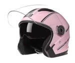 Motorcycle Helmets Effective Ventilation ABS Open Face Motorcycle Double Lens Helmet for Adult