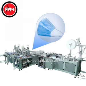 FPM ultrasonic fully automatic non woven surgical mask making machine