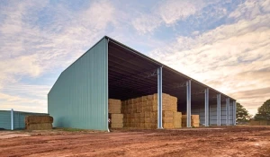 SanJuyuan Cheap High Steel Shed Designs Steel hay shed steel structure