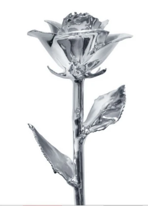 Platinum rose (white gold)
