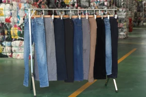 Used men casual pants wholesale