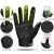 Import INBIKE MTB Gloves Touchscreen with Thicken EVA Padded & TPR Knuckle Protection for BMX MX ATV Motorcycle Green from China
