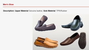 Men's Leather Loafer Shoe
