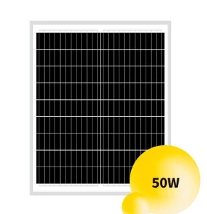50W Mono Solar Panel With 36 Pieces Solar Cells
