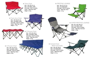 Camping chairs