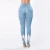 Import Stretched Skinny Trousers Denim Fabric High Waist Women JeansHot sale products from China